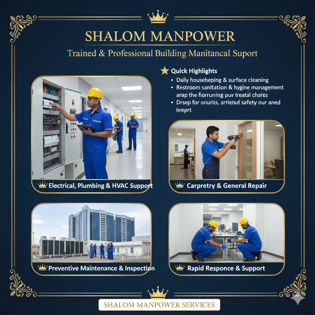 Building Maintenance & Technical Support services