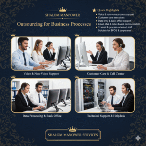 Business Process Outsourcing (BPO) Support services