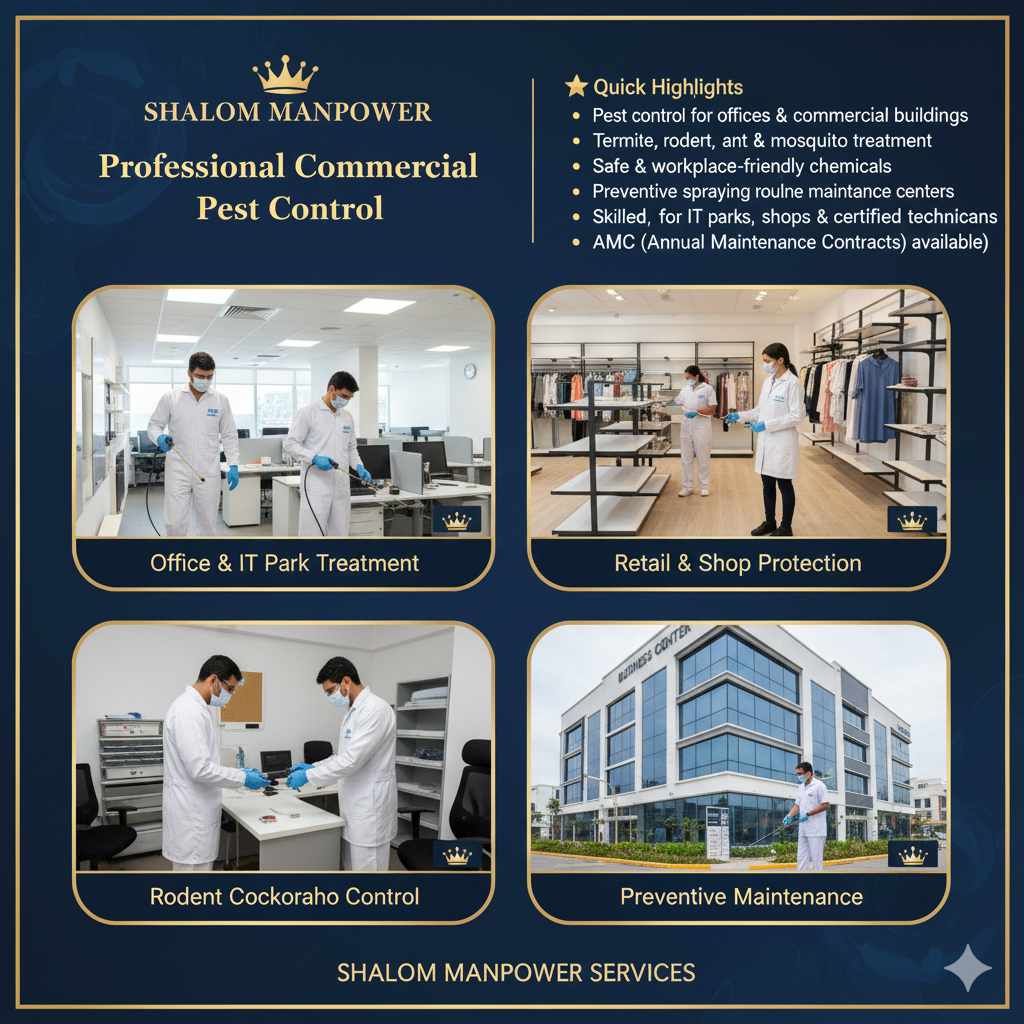 Commercial & Office Pest Control services