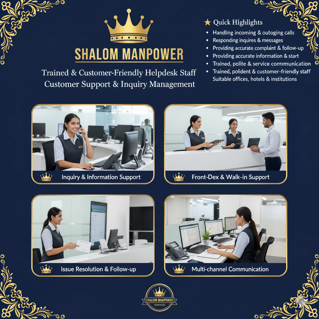 Customer Support & Helpdesk Services