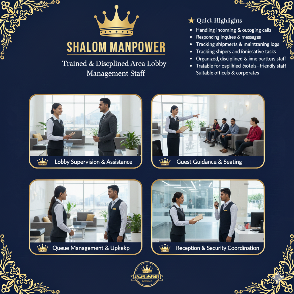 Lobby & Waiting Area Management services