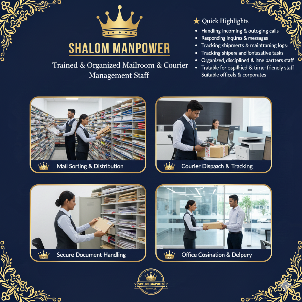 Mailroom & Courier Management services