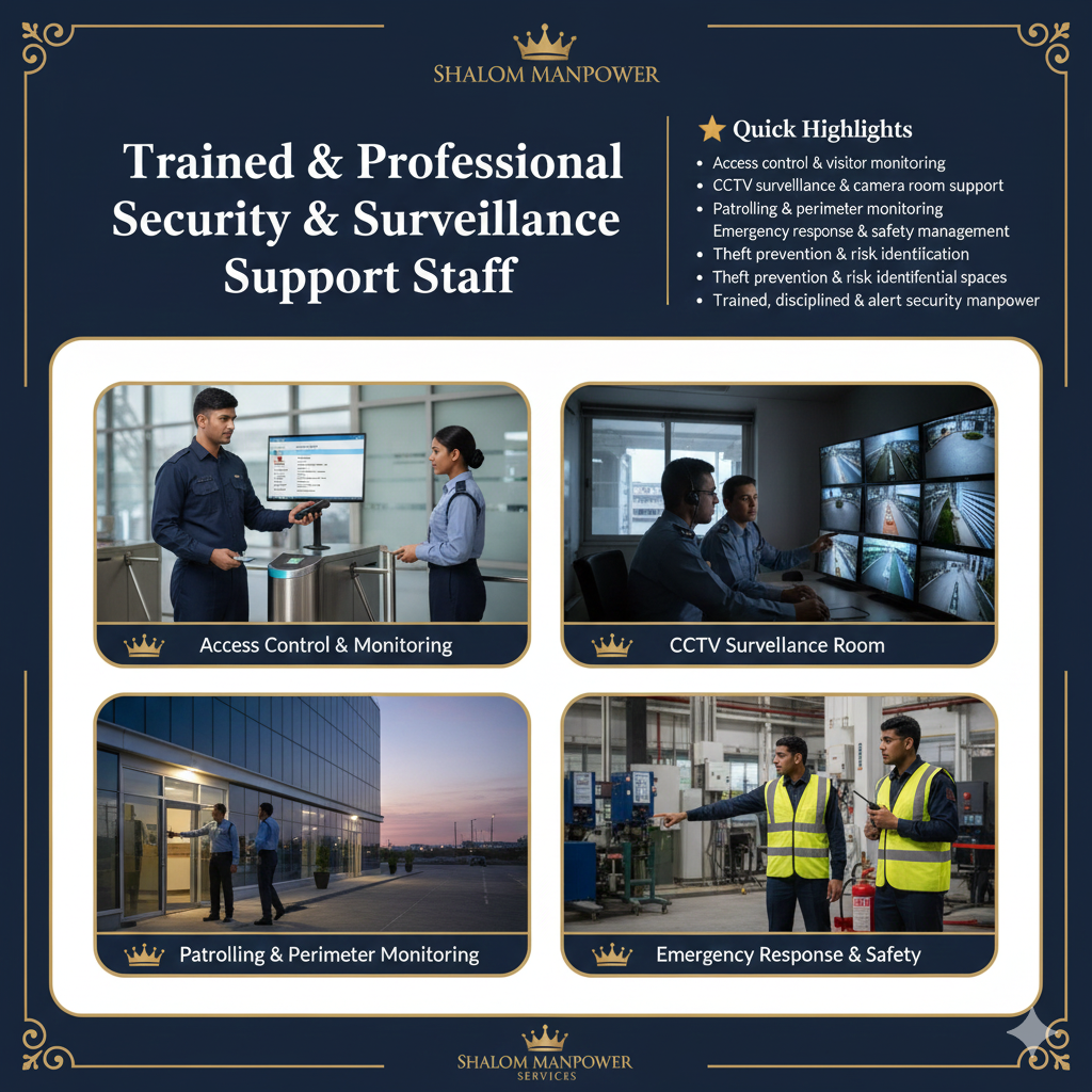 Security & Surveillance Support services